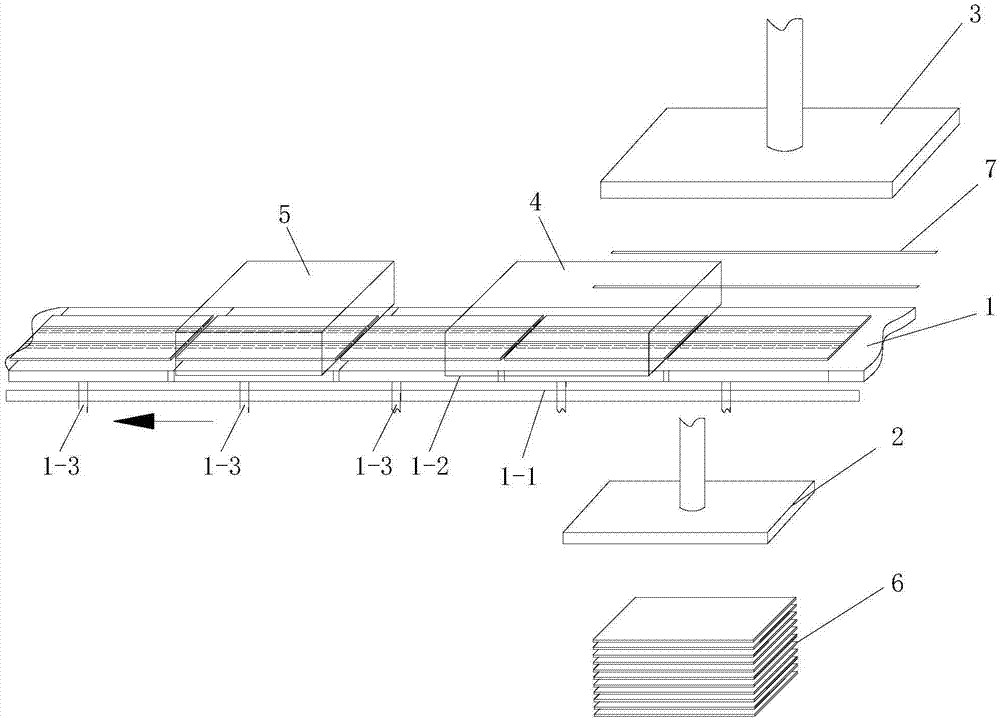 Solar battery piece series welding method