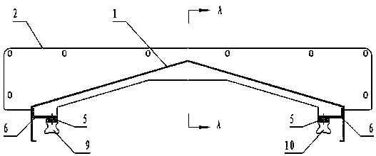 Machine tool protective cover with same length as cover body