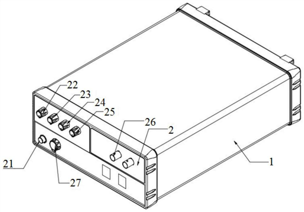 Portable multiplication period signal generating device