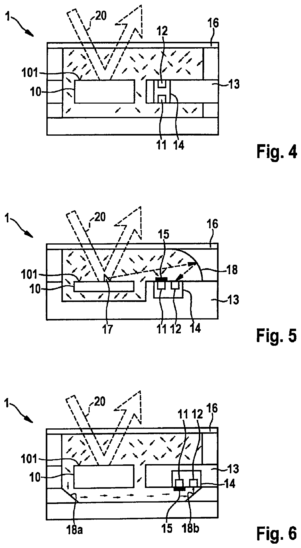 Micromechanical component, micromirror-based laser system, and method for monitoring a micromirror-based laser system comprising dual sensor diodes for sensing temperature and light intensity