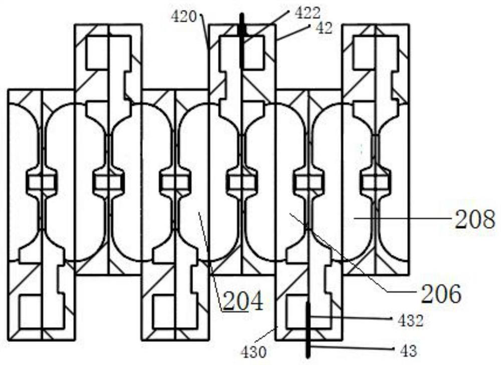 Energy switch accelerating tube and application thereof