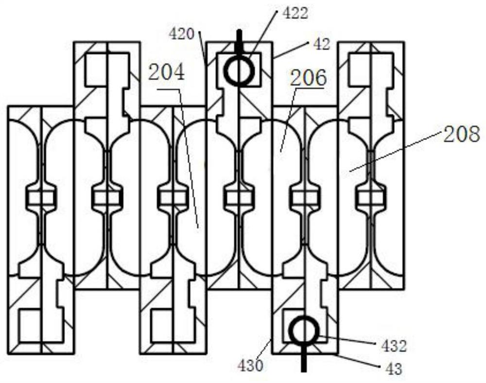 Energy switch accelerating tube and application thereof