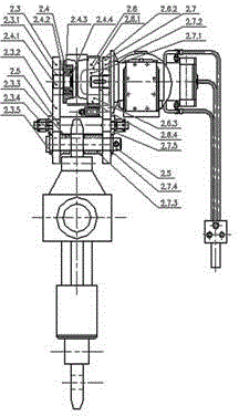 Pneumatic monorail crane