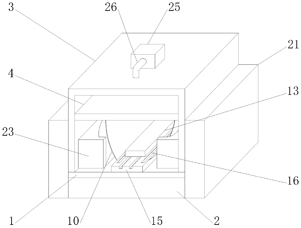 Thawing device used for meat processing