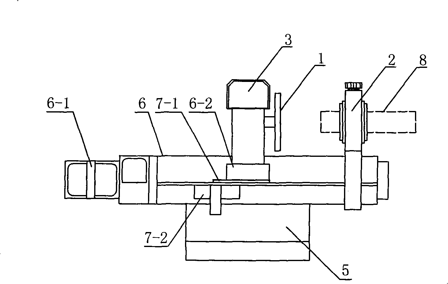 Full-automatic eddy current sensor dynamic/ static checking instrument