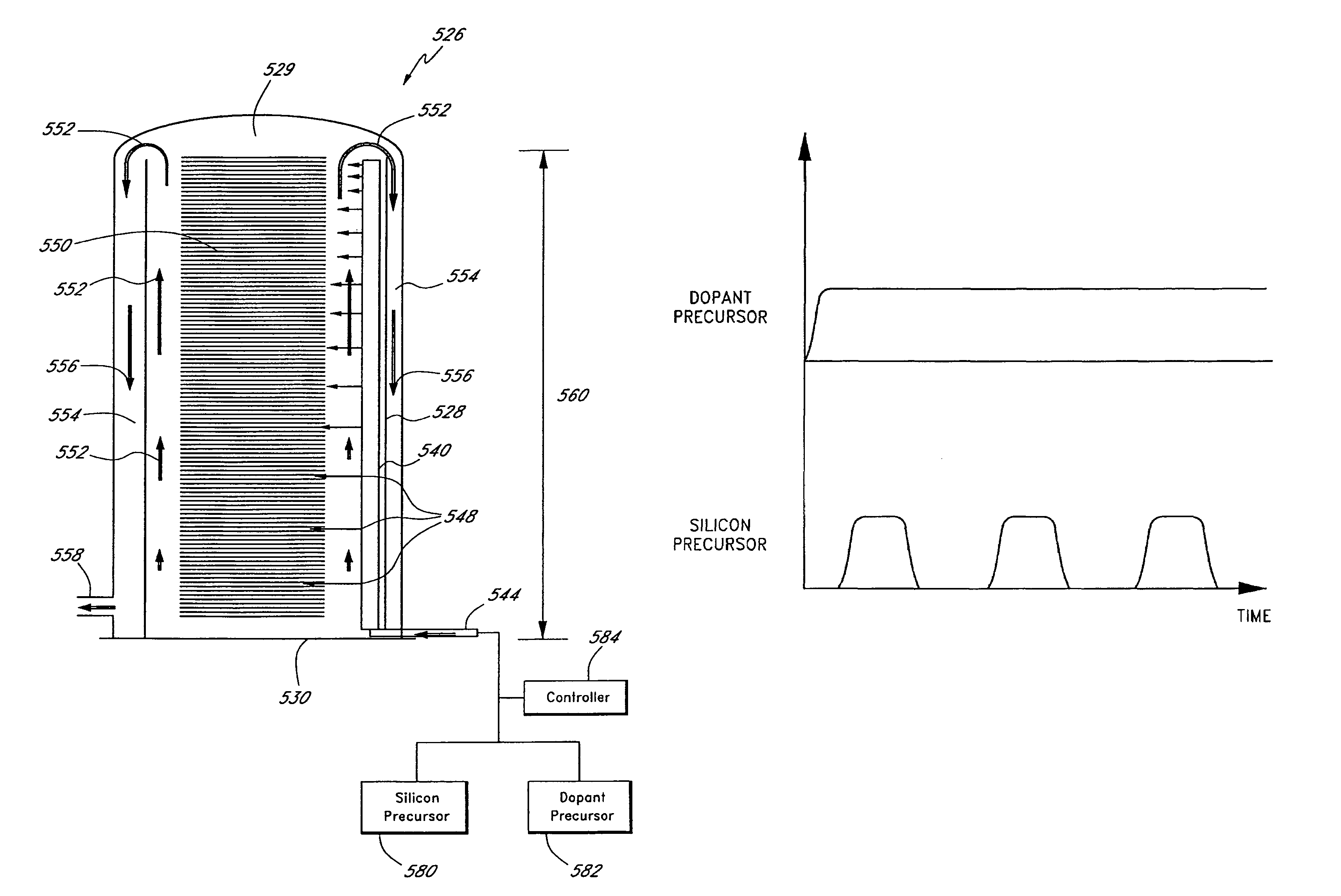 Low temperature doped silicon layer formation