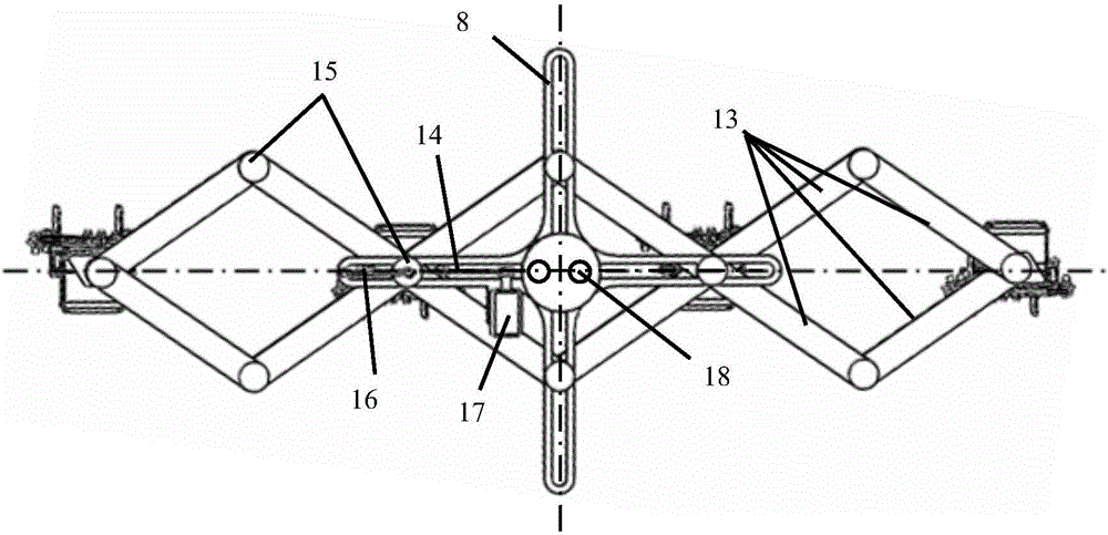 Intelligent multi-row seed clove box grabbing and releasing device