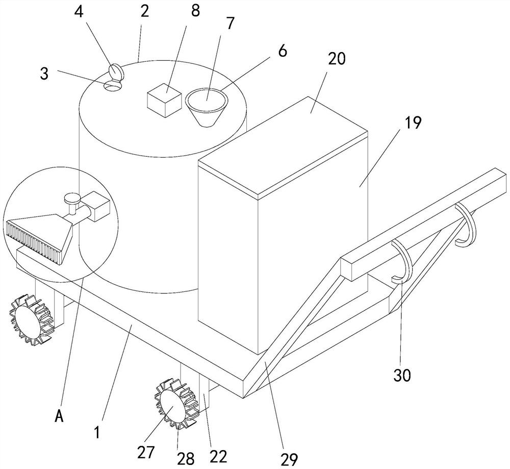 New energy intelligent irrigation device