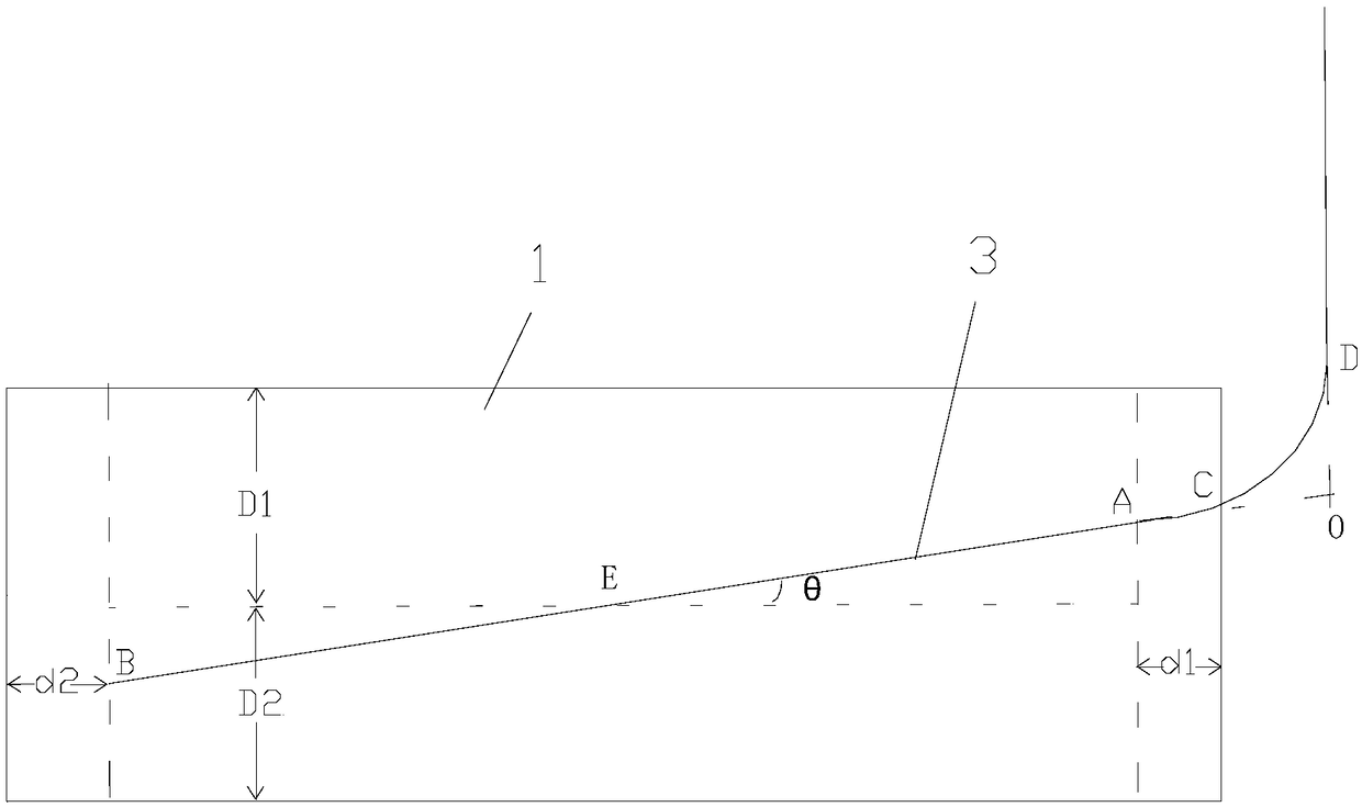 In-advance outburst elimination method for ground of full working face of coal mine hard roof