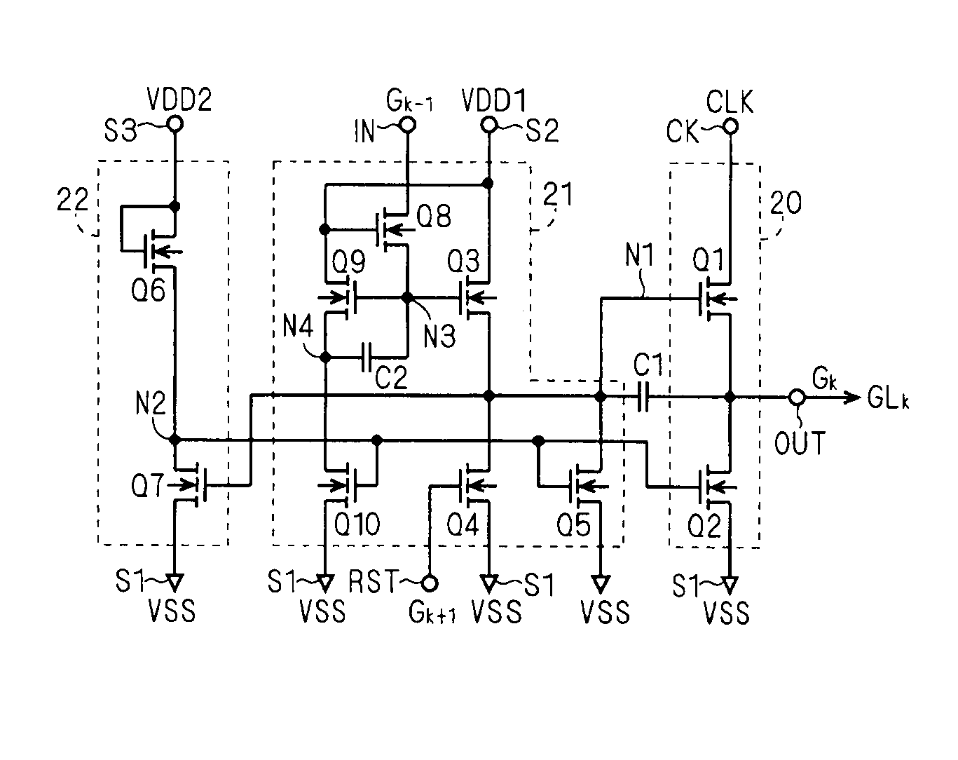 Shift register circuit