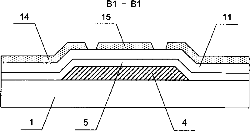 Wide visual angle LCD array substrate and manufacturing method thereof