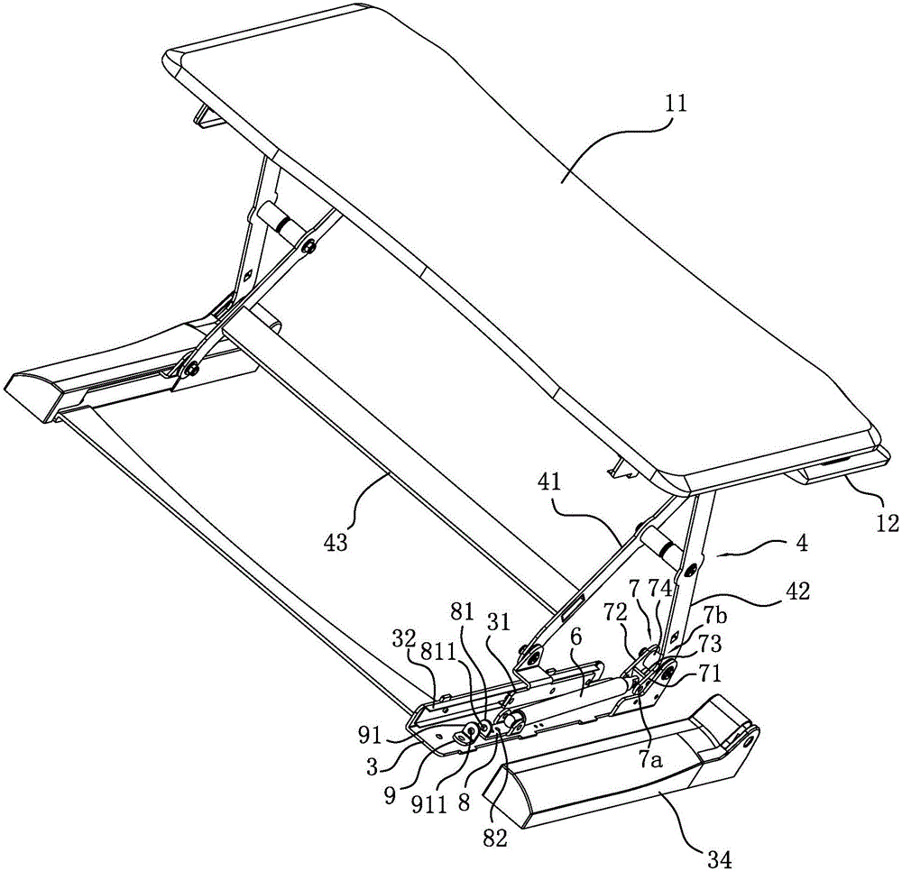 Small lifting table