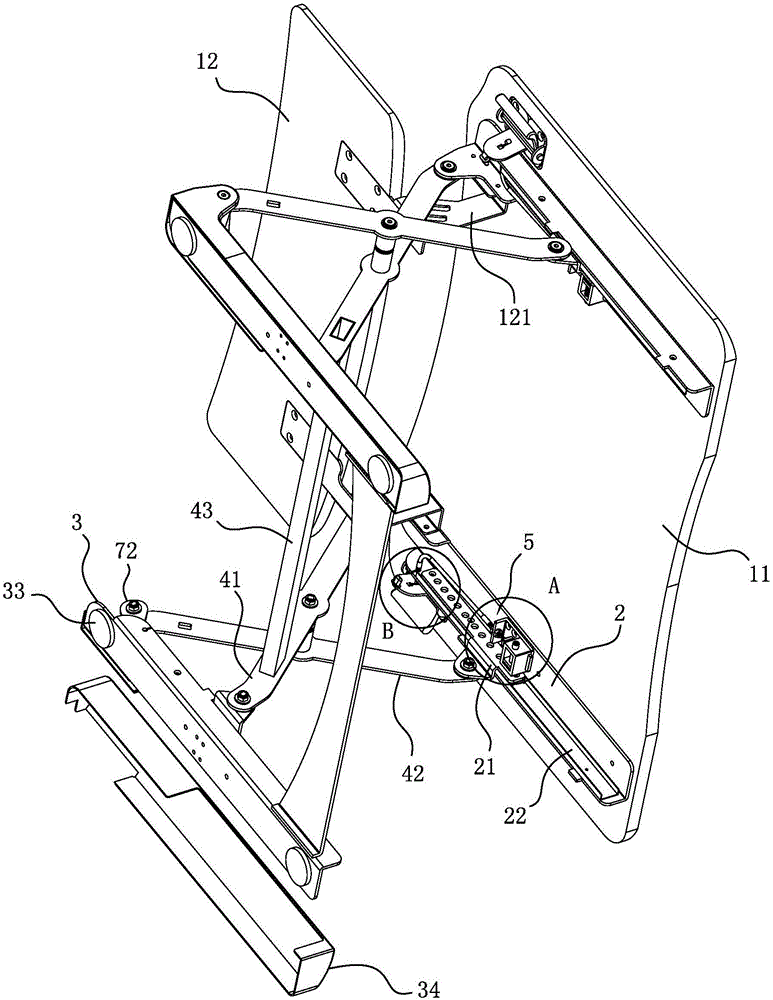 Small lifting table