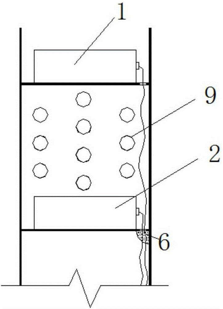 Water and soil pressure monitoring rod for shield tunnel