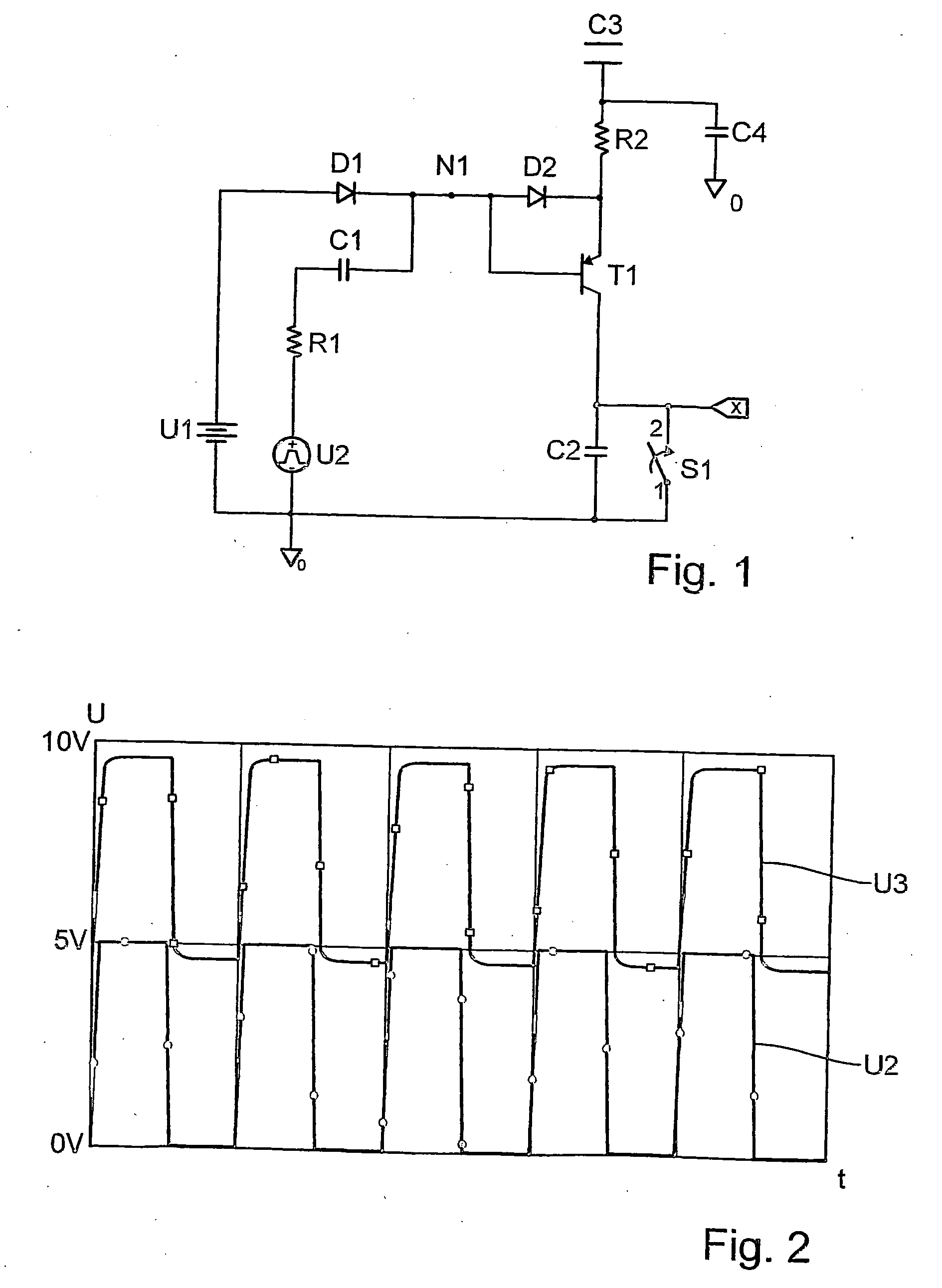 Circuit arrangement for a capacitive proximity switch