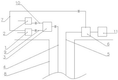 Oil displacement agent for supercritical carbon dioxide displacement and its preparation method and application