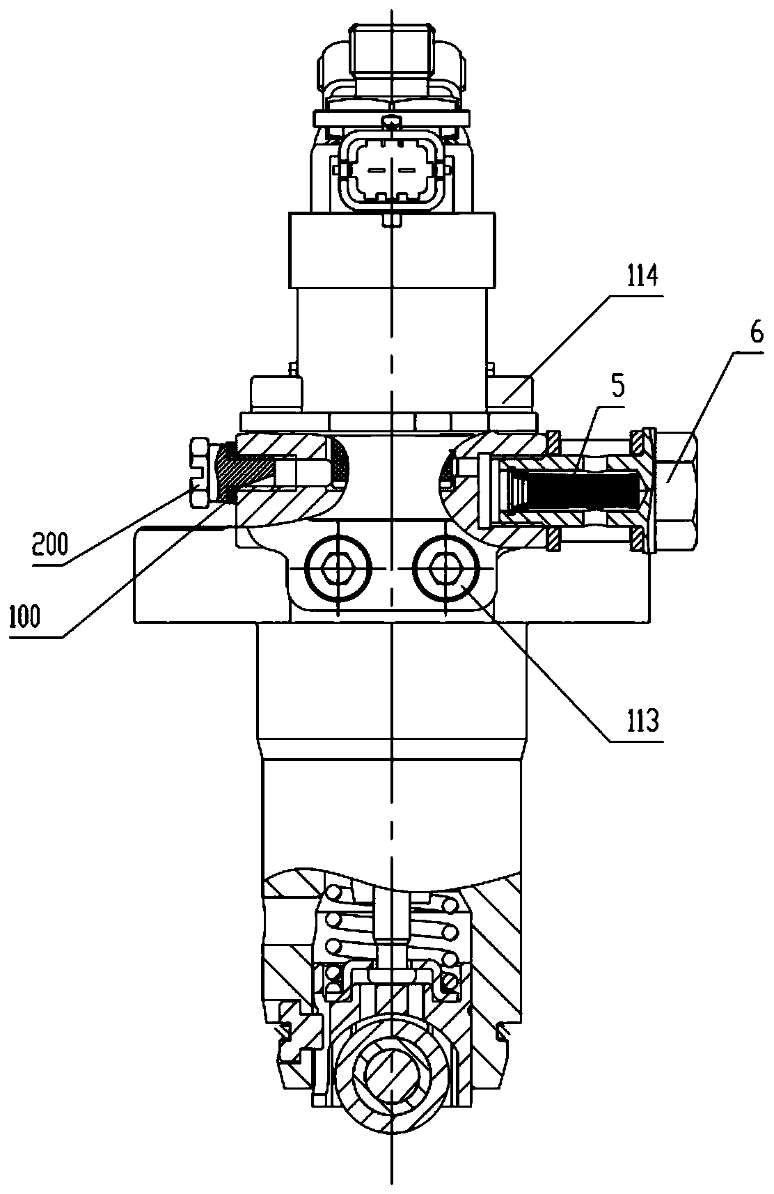 Unit common-rail pump assembly for single cylinder diesel