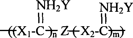 High molecular weight guanidine salt and polyamine antimicrobial polymeric compounds, producing method and application of the same