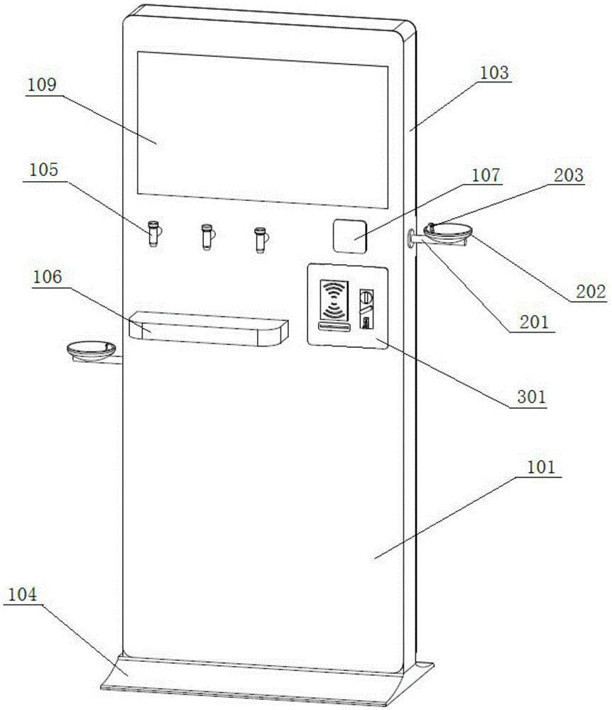 Multifunctional water purifier with waterproof function and filtering water purification method