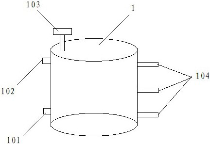 Gas pressure reducing valve and 3D printing manufacturing method thereof