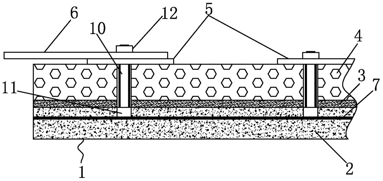 Cement-based ultra-high performance artificial stone heat and sound insulation integrated plate