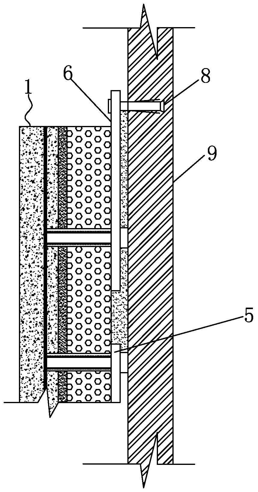 Cement-based ultra-high performance artificial stone heat and sound insulation integrated plate