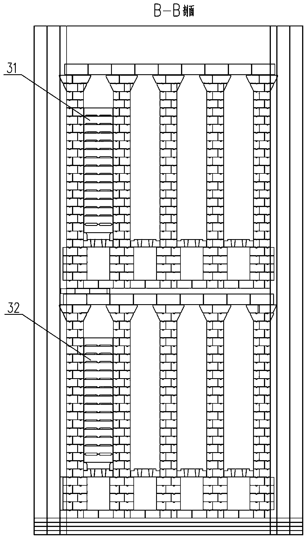 A kind of biomass dry distillation furnace and biochar preparation method