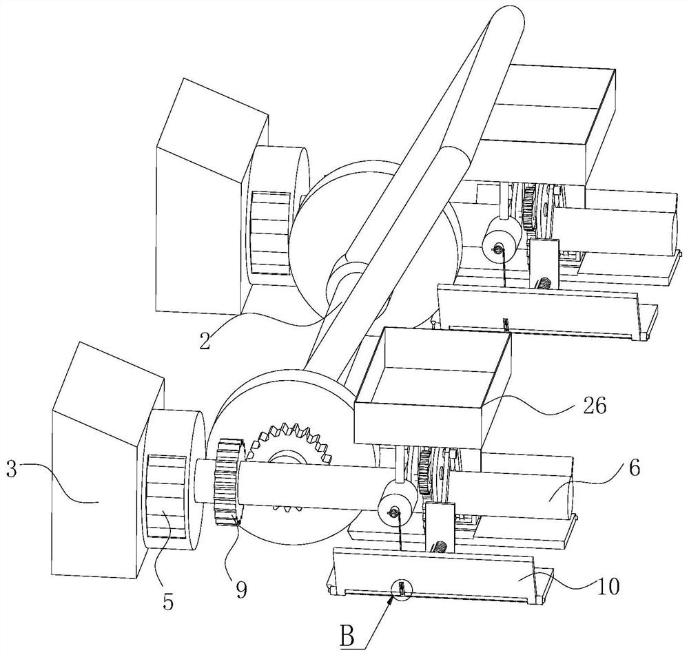 Equal-distance field reclamation and separation method for agricultural planting