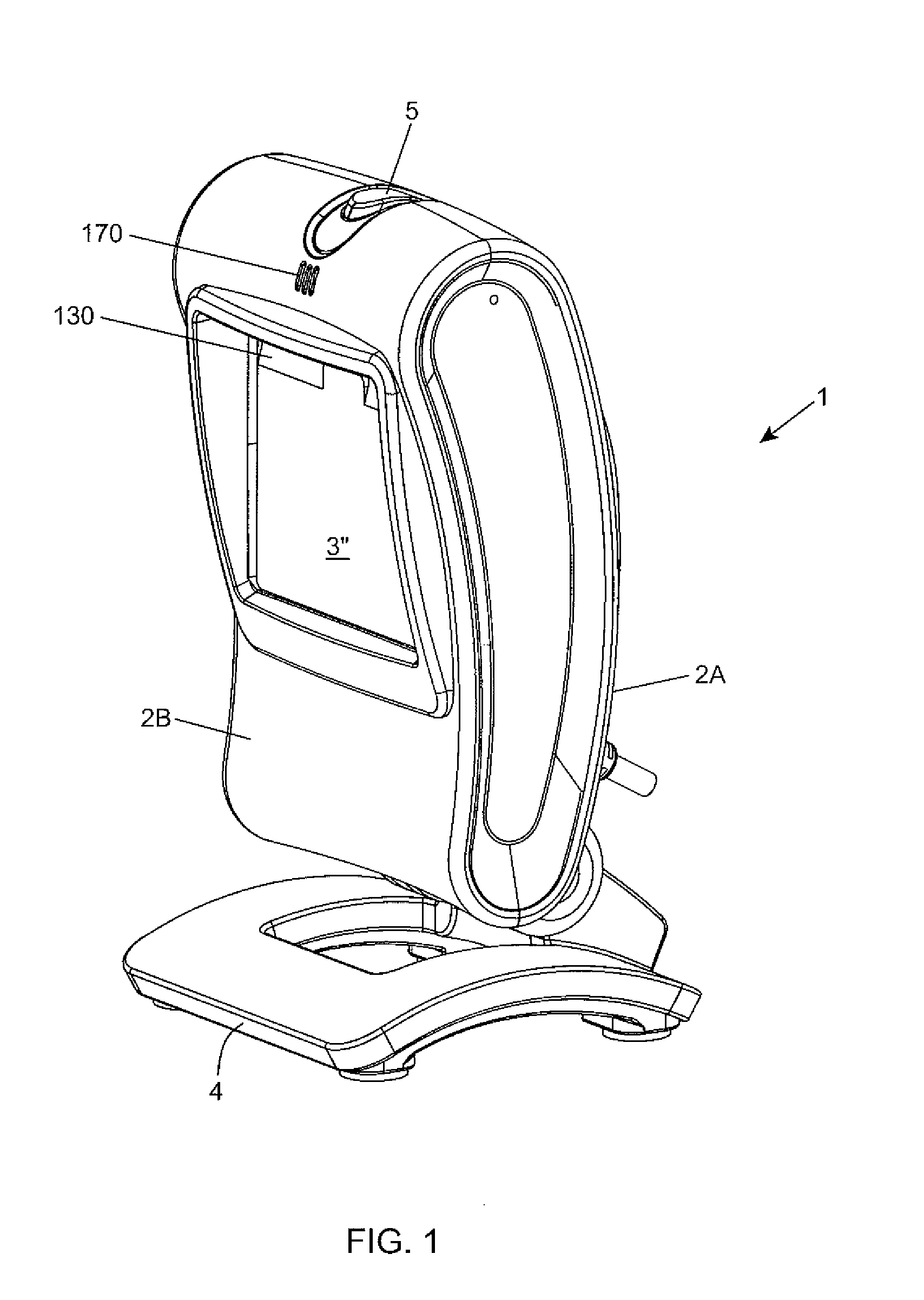 Digital-imaging based code symbol reading system having finger-pointing triggered mode of operation