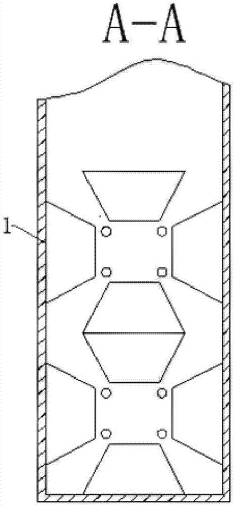 Tangential double vortex SCR mixer