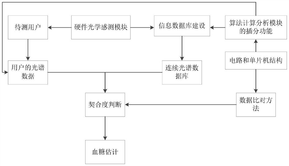 Noninvasive blood glucose detecting system and noninvasive blood glucose estimating method