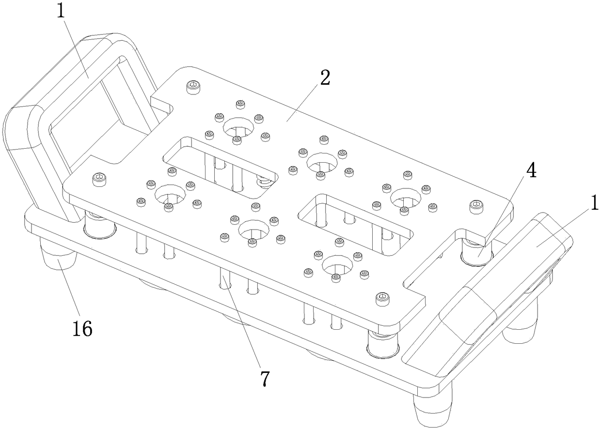 Metal framework discharge tool