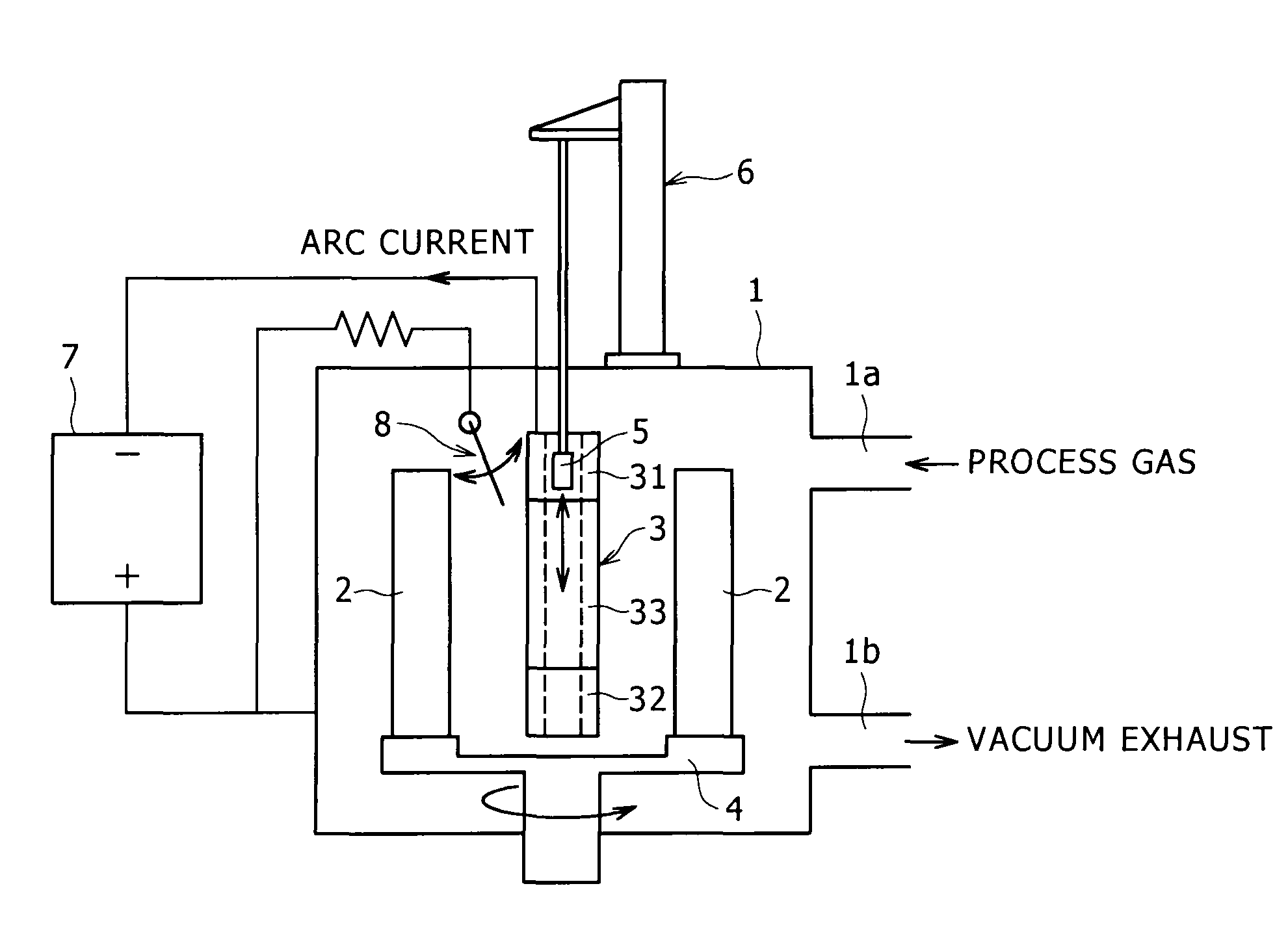 Method of arc ion plating and target for use therein