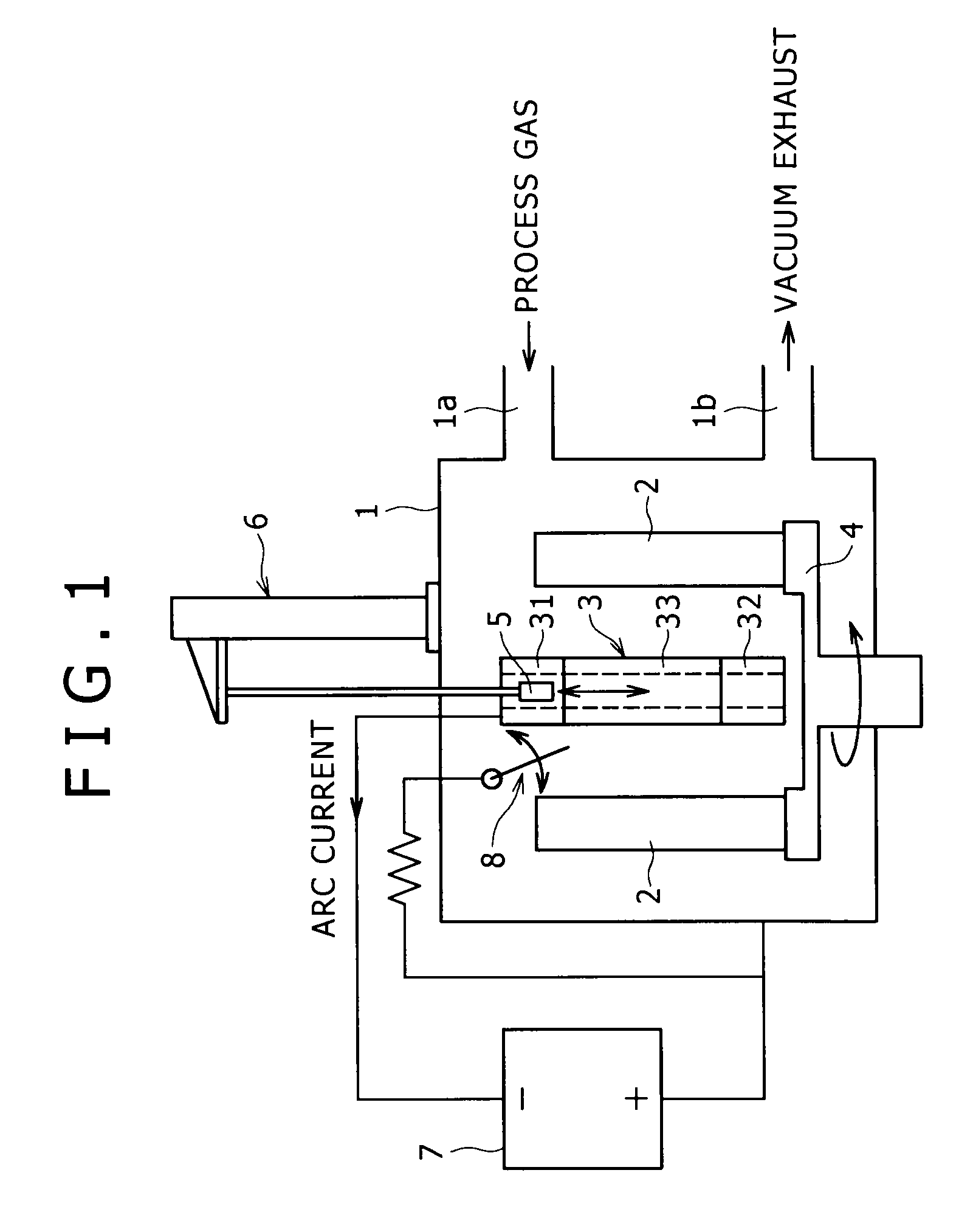 Method of arc ion plating and target for use therein