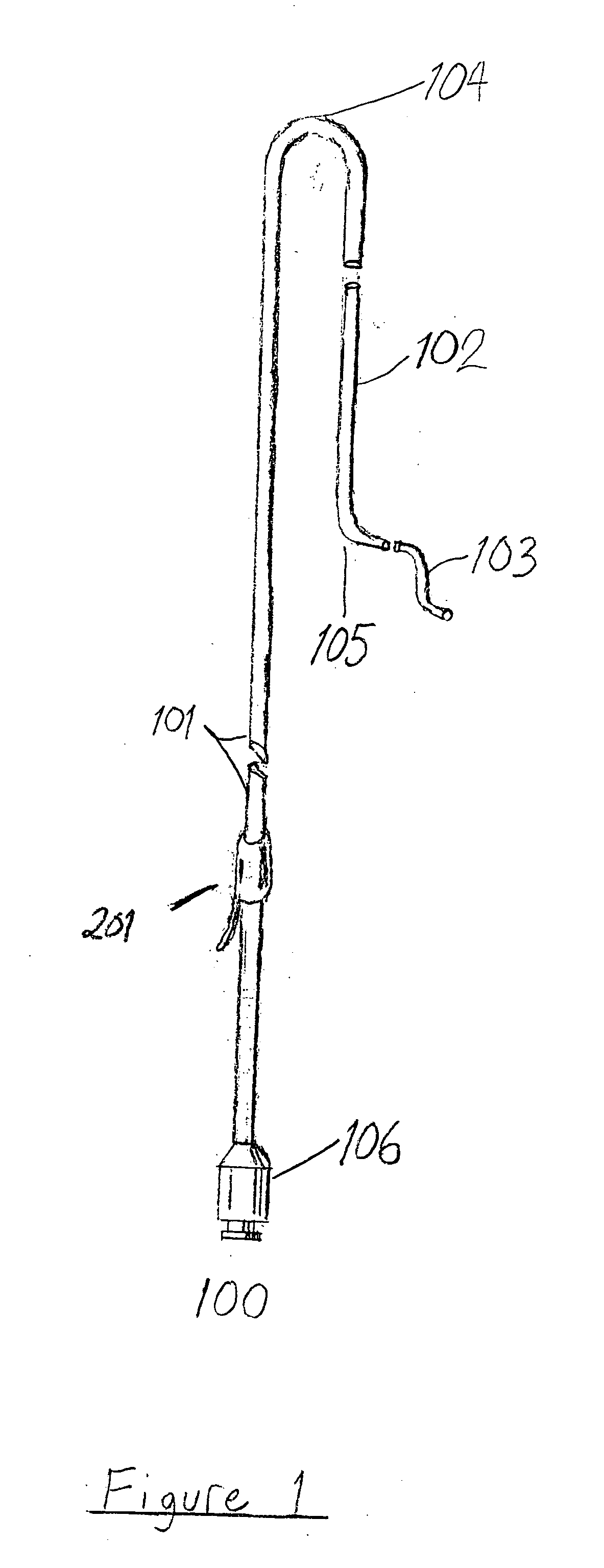 Pelvic arterial catheter