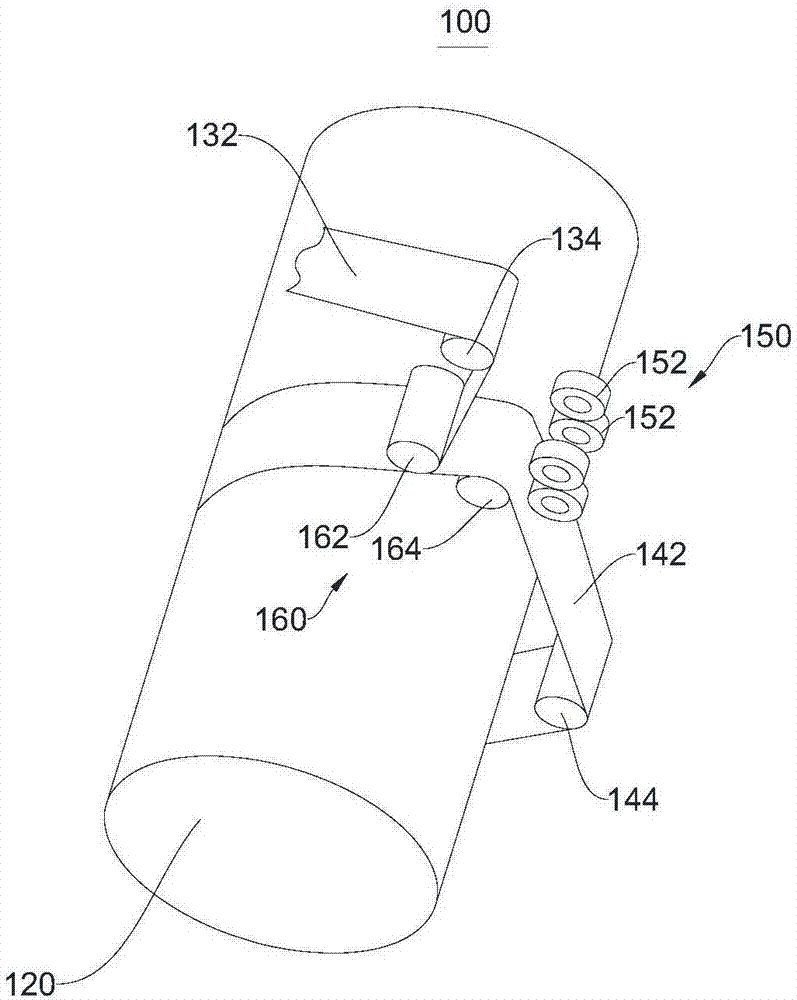 Medium expiration and inspiration device