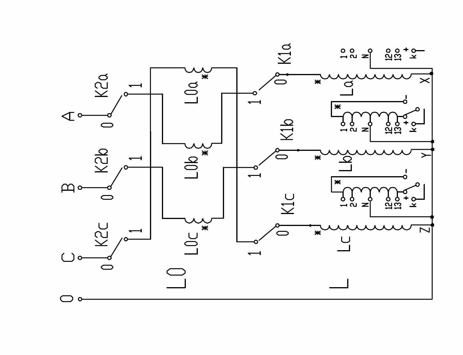 Novel phase shifting rectifier transformer