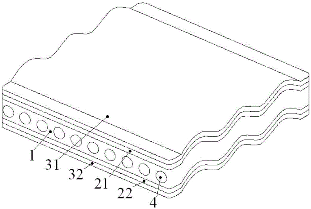 Flat electrode supported ceramic electrolyte battery and preparation method thereof