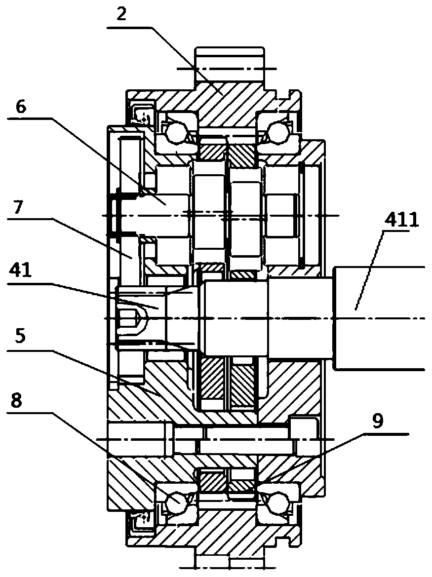 Integrated robot joint structure