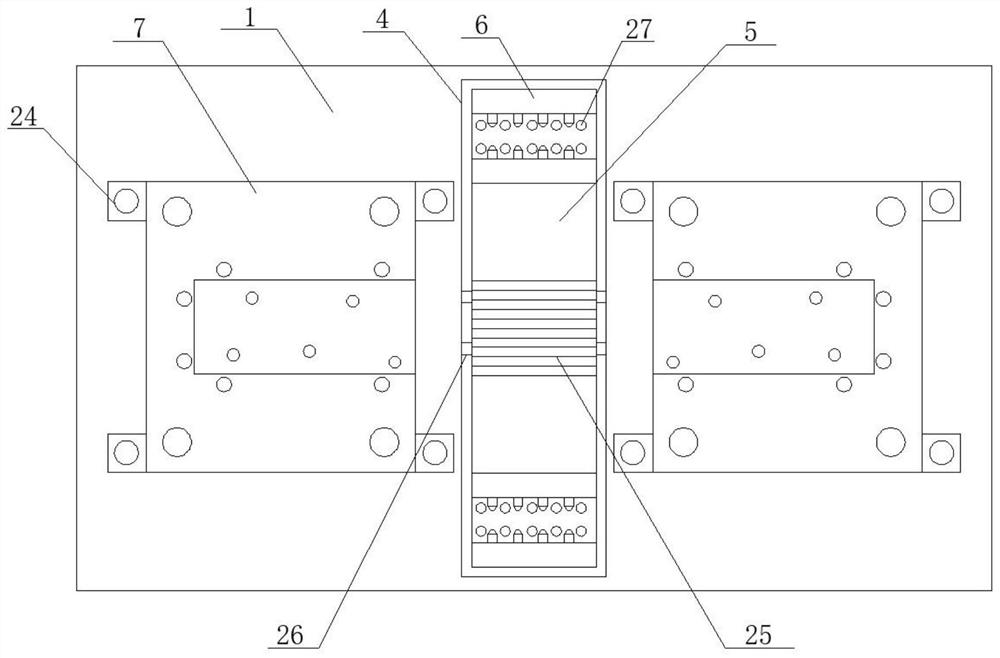 An integrated equipment for processing complex-shaped high-current contact brackets