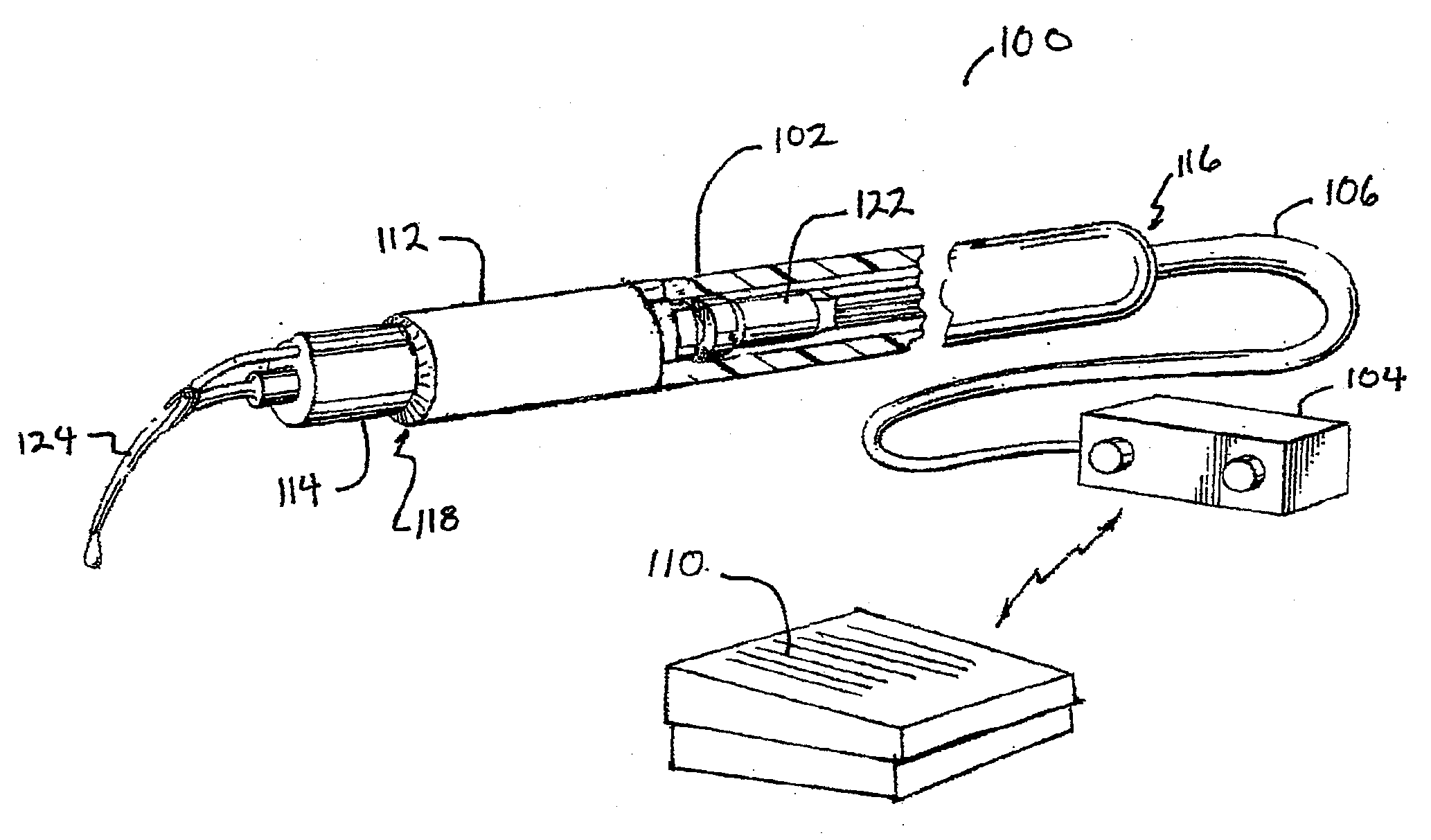 Wireless control for dental equipment