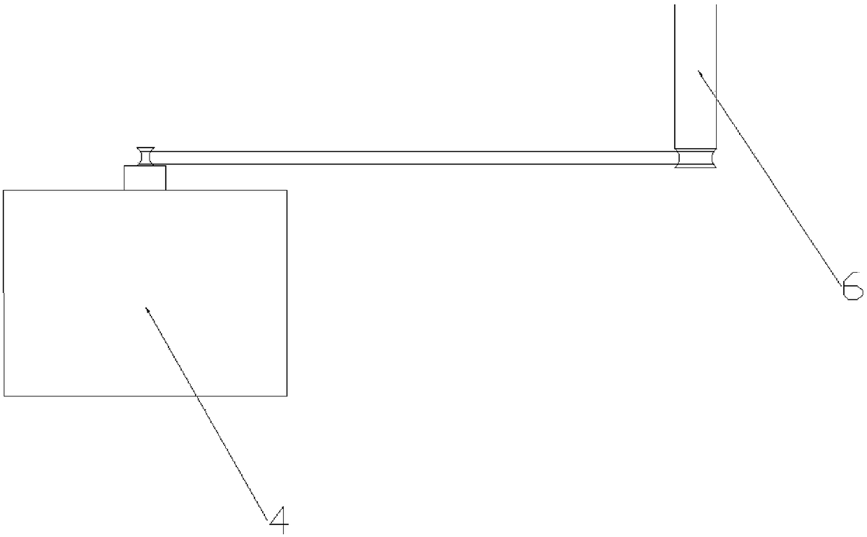 Glue solution saved type pressing device