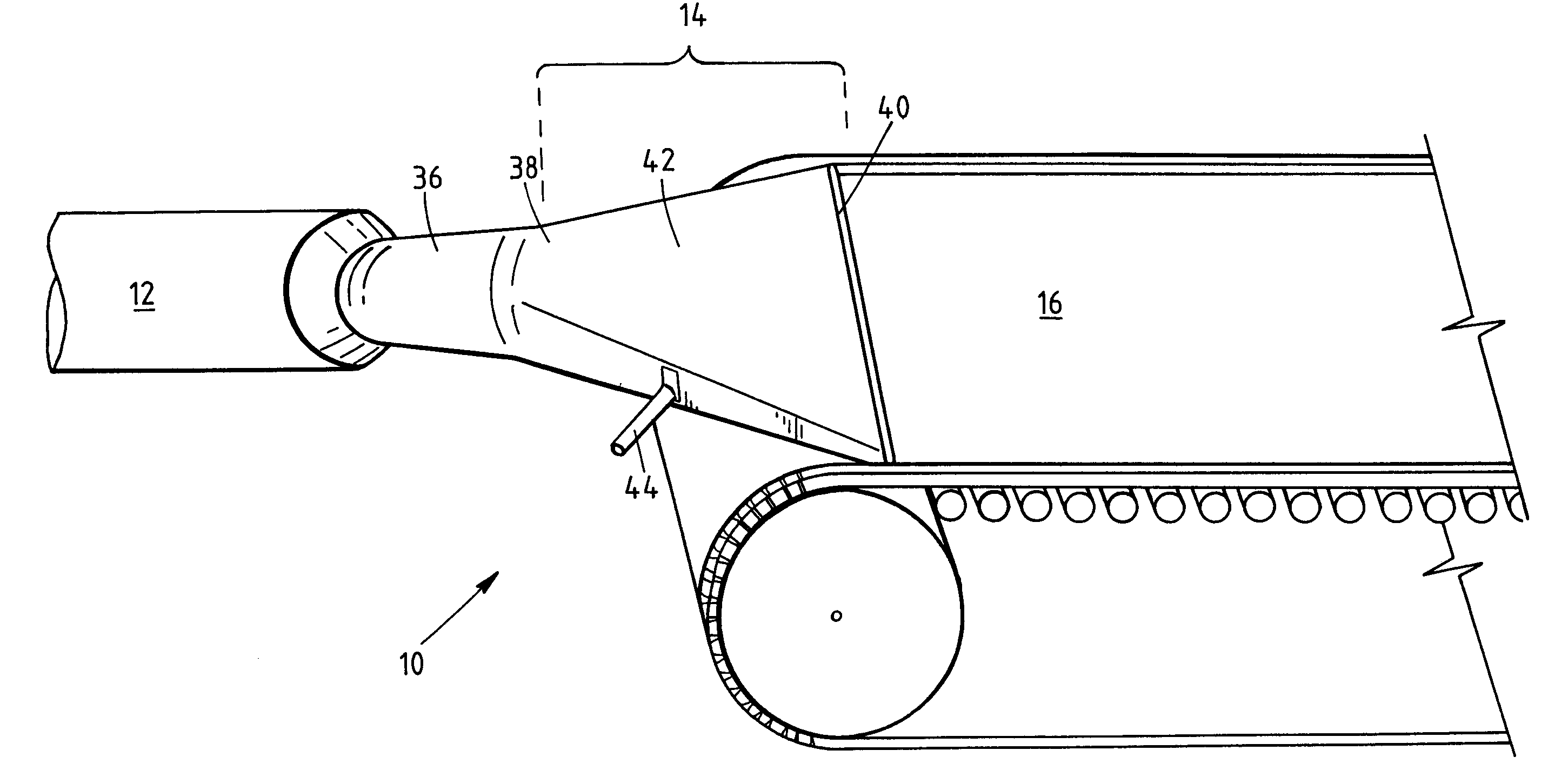 Apparatus for preparing a gypsum wallboard core