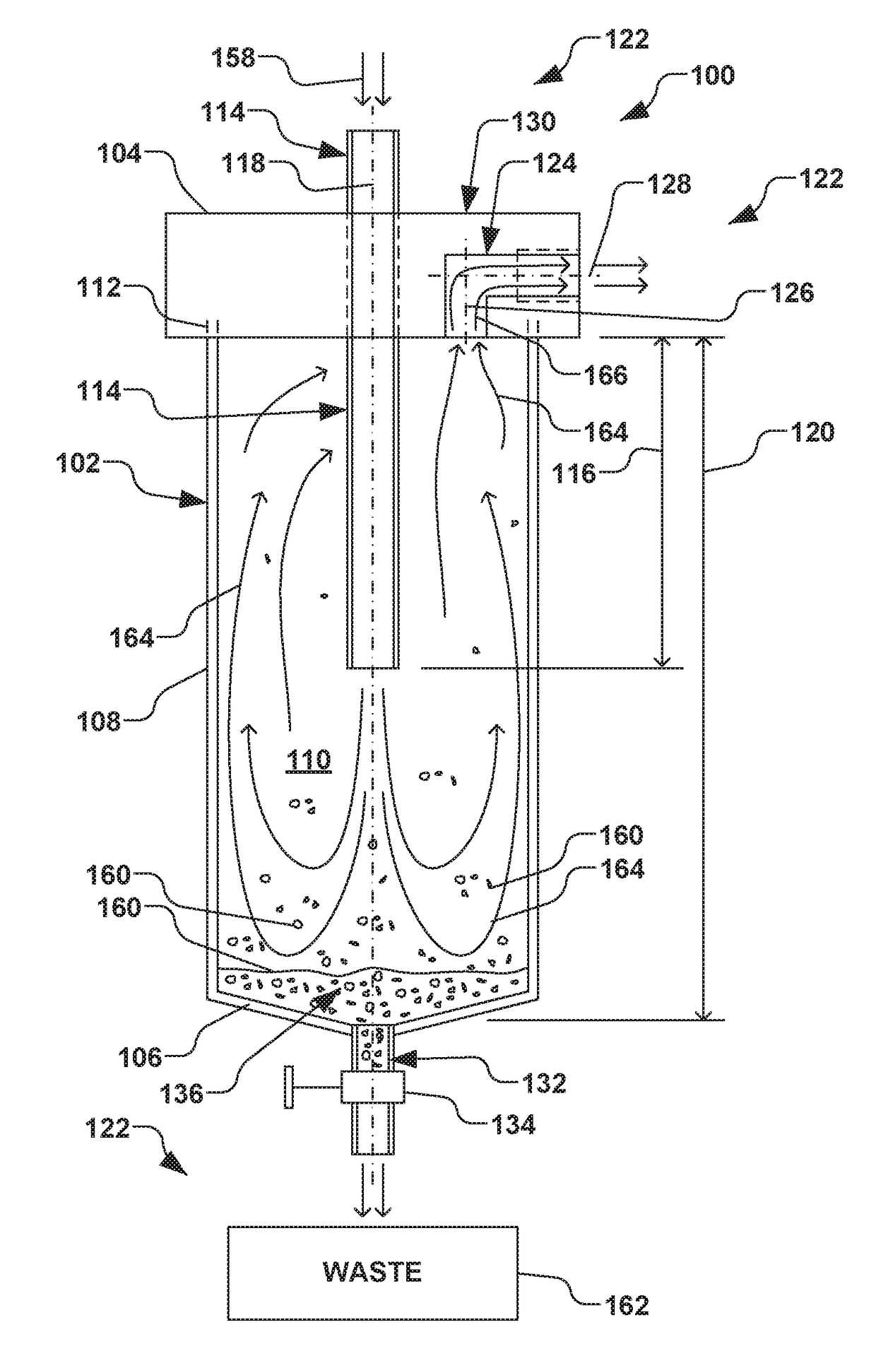 Drip leg for air handling system