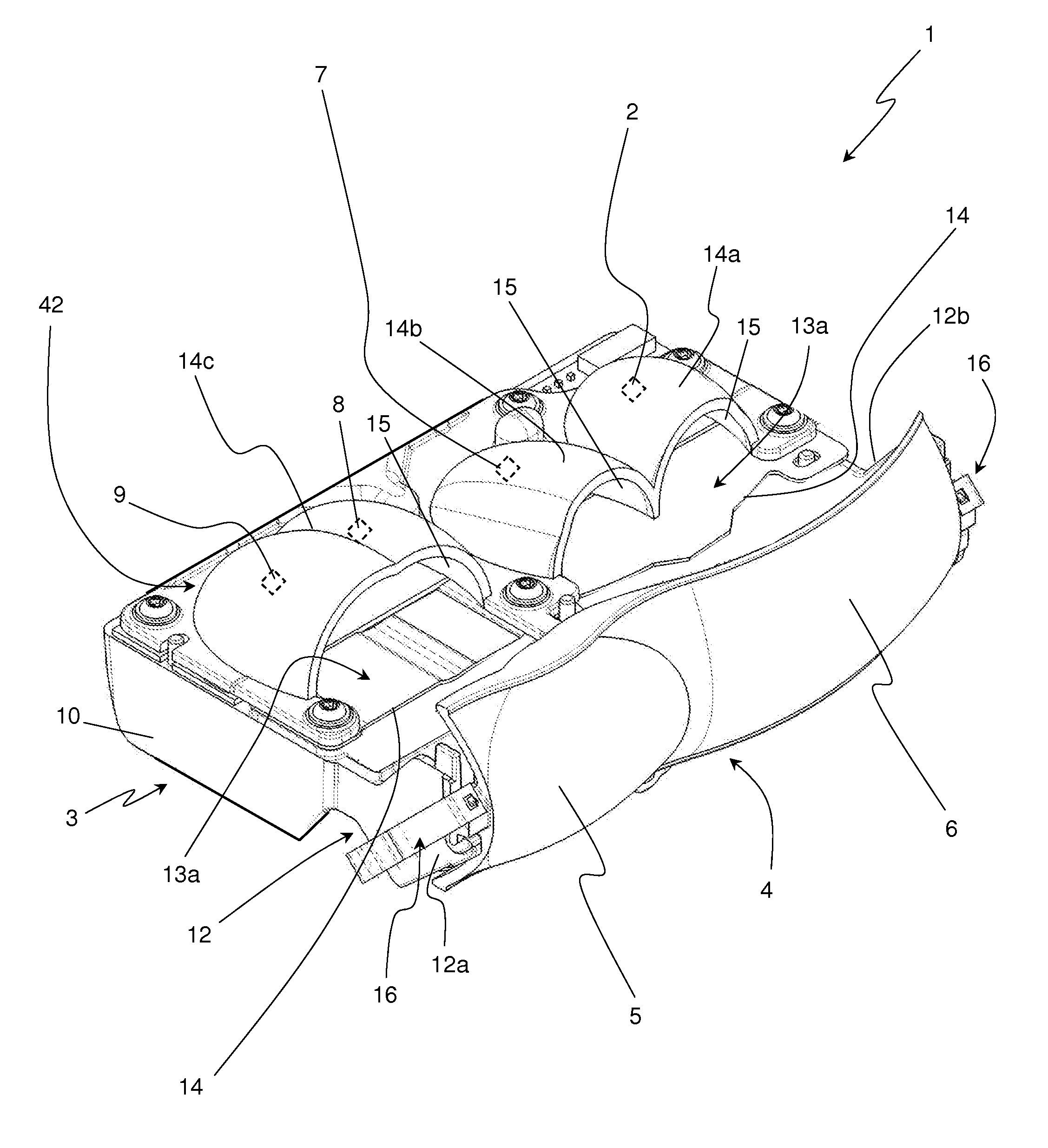 Optical module with common part reference for motor vehicle lighting and/or signalling