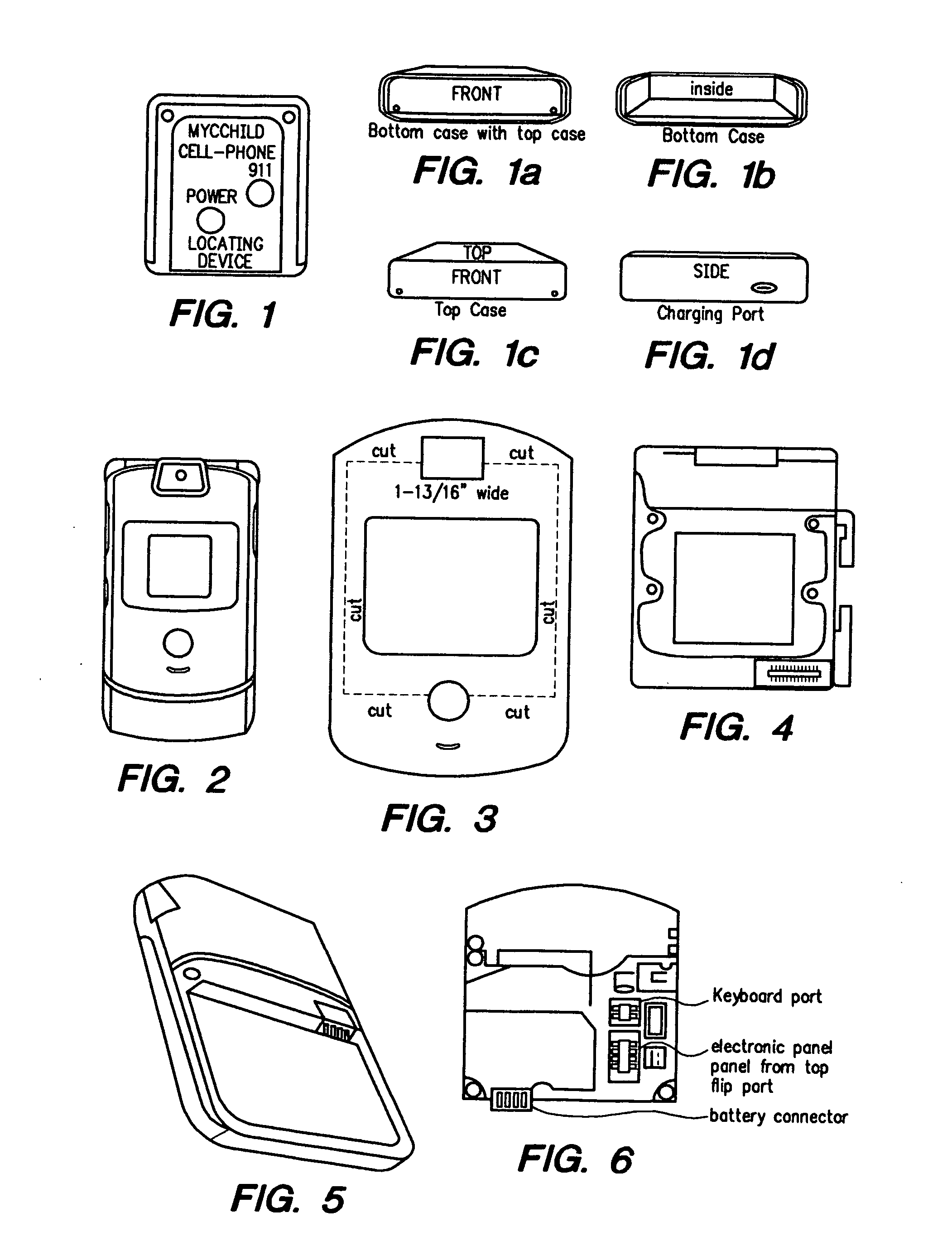 Mycchild modified cellphone locating devices