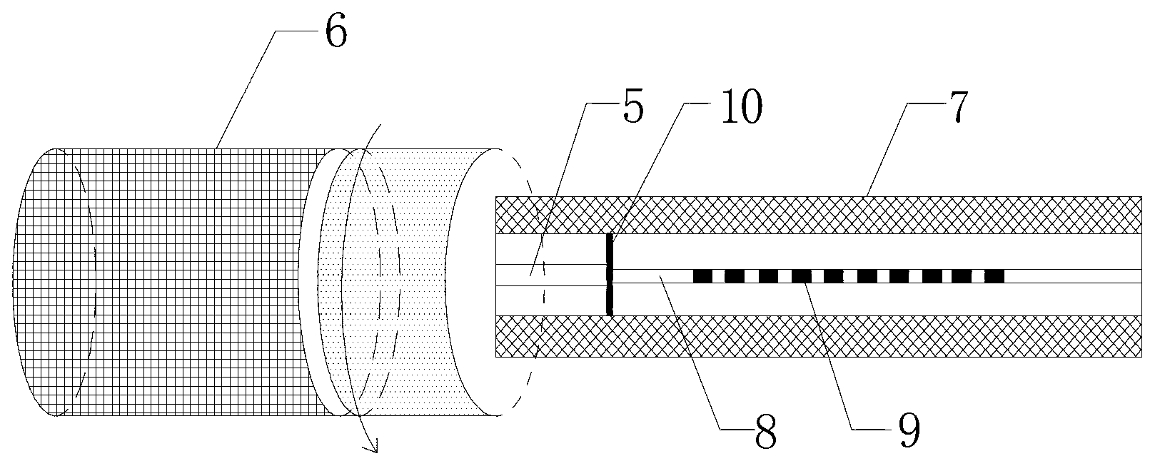 Orthogonal polarization fiber bragg grating vector torsion sensing device and detection method thereof