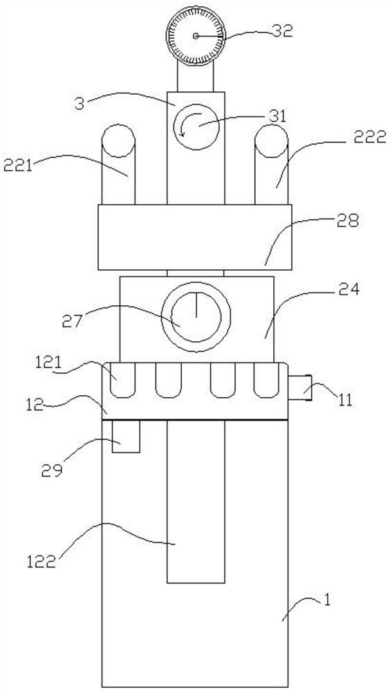 Intermittent negative-pressure sputum suction device for child patients suffering from congenital esophageal atresia, and using method of intermittent negative-pressure sputum suction device