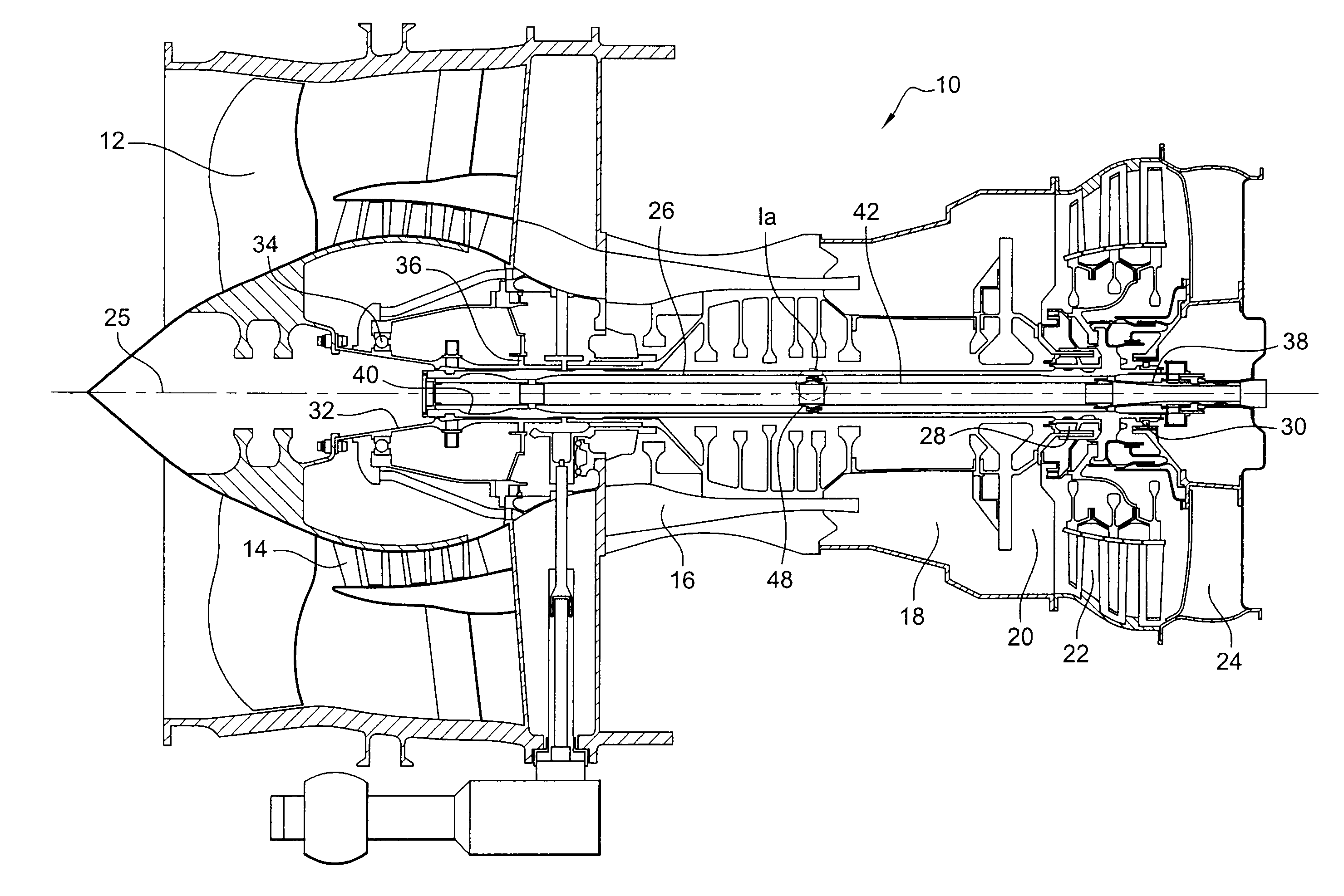 Centering a part inside a shaft