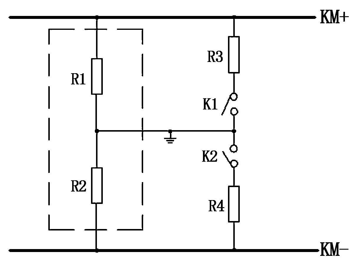 Sensor for direct current fault line selection and alternating current interlarding line selection